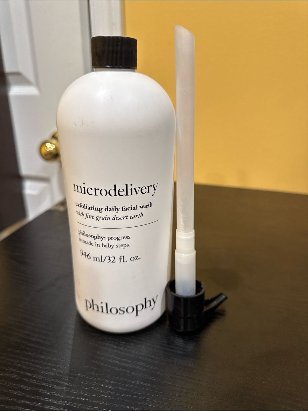 Philosophy Microdelivery Exfoliating Daily Facial Wash JUMBO SIZE SEALED 32 oz.